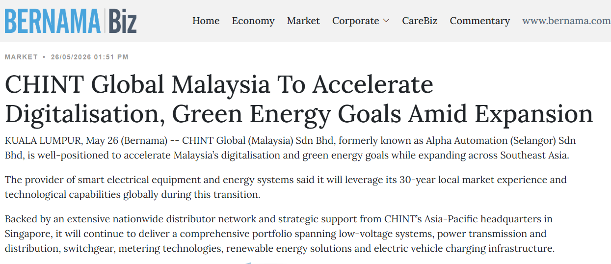 BERNAMA Biz Article